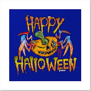 Happy Halloween by Grafixs©/ Miguel Heredia Posters and Art